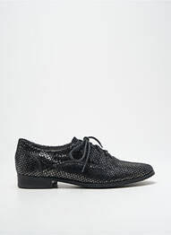 Derbies impression talon plat jusqu'à 3cm noir FUGITIVE BY FRANCESCO ROSSI femme