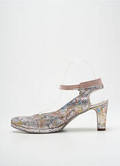 Escarpins rose UN TOUR EN VILLE pour femme seconde vue