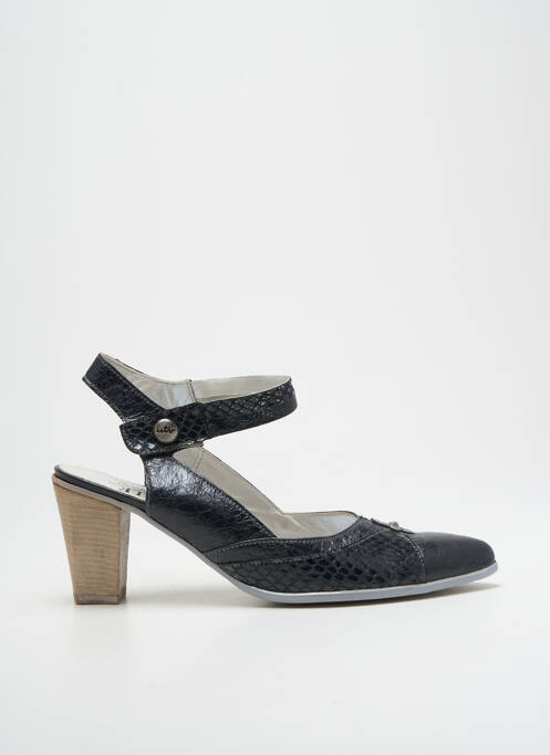 Sandales/Nu pieds noir UN TOUR EN VILLE pour femme