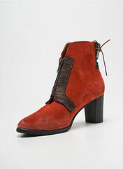 Bottines/Boots orange CASTA pour femme seconde vue