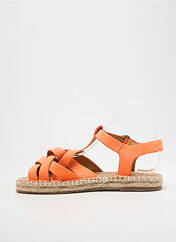 Espadrilles orange ARMISTICE pour femme seconde vue