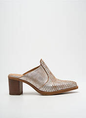 Mules/Sabots argent CASTA pour femme seconde vue