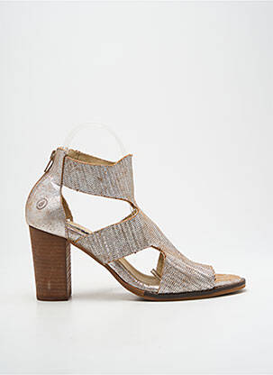 Sandales/Nu pieds argent CASTA pour femme