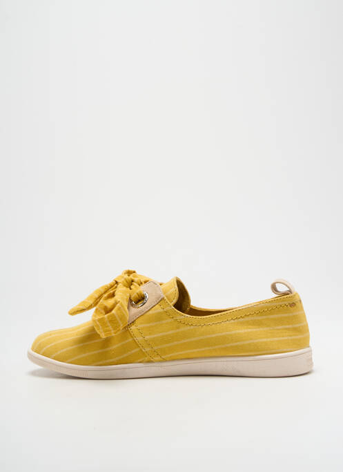 Baskets jaune ARMISTICE pour femme