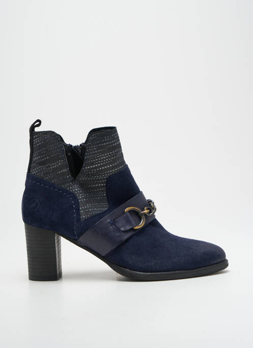 Bottines/Boots bleu CASTA pour femme