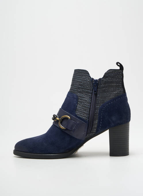Bottines/Boots bleu CASTA pour femme