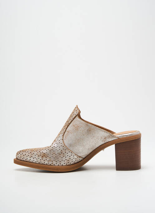 Mules/Sabots argent CASTA pour femme