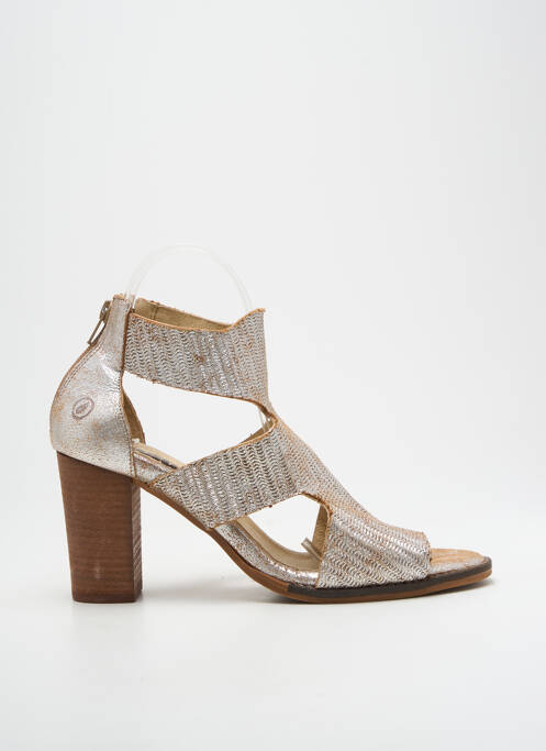 Sandales/Nu pieds argent CASTA pour femme