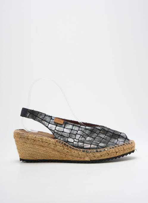 Espadrilles argent MONTANE pour femme