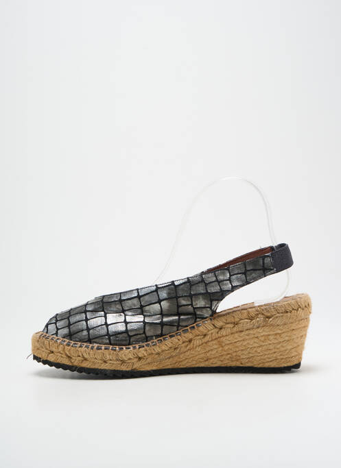 Espadrilles argent MONTANE pour femme