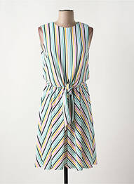 Robe mi-longue coupe fluide sans manche vert TOMMY HILFIGER femme