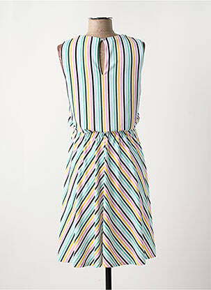 Robe mi-longue coupe fluide sans manche vert TOMMY HILFIGER femme