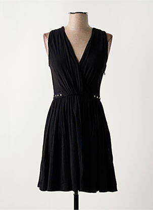Robe courte sans manche sans manche noir GUESS femme