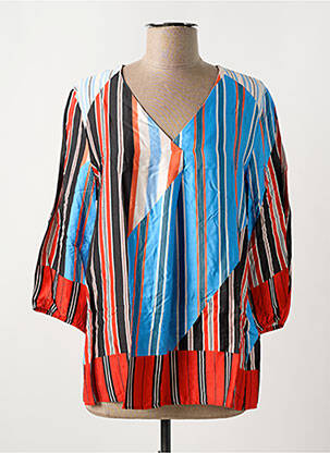 Blouse manches 3/4 manches 3/4 bleu BETTY BARCLAY femme