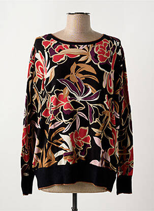 Pull stretch manches longues noir BETTY BARCLAY femme