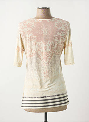 T-shirt manches 3/4 manches 3/4 beige BETTY BARCLAY femme
