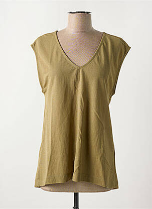 T-shirt manches longues manches longues vert ESPRIT femme