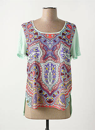 T-shirt manches longues manches longues vert ESCORPION femme