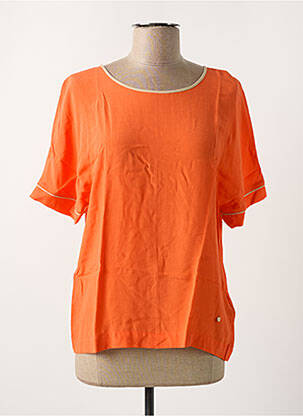 Blouse col rond manches courtes orange MOS MOSH femme