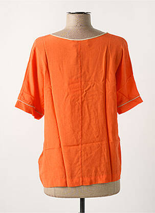 Blouse col rond manches courtes orange MOS MOSH femme