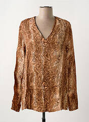 Blouse marron SCOTCH & SODA pour femme seconde vue