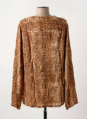 Blouse marron SCOTCH & SODA pour femme seconde vue