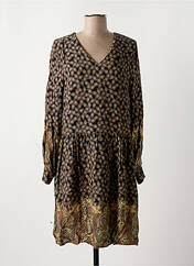 Robe mi-longue noir LA FEE MARABOUTEE pour femme seconde vue