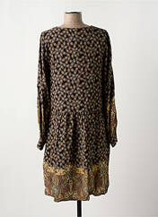 Robe mi-longue noir LA FEE MARABOUTEE pour femme seconde vue