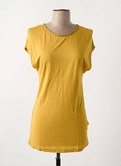 T-shirt jaune LA FEE MARABOUTEE pour femme seconde vue