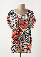 T-shirt orange CHRISTINE LAURE pour femme seconde vue