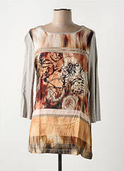 Tunique manches longues marron BETTY BARCLAY pour femme seconde vue