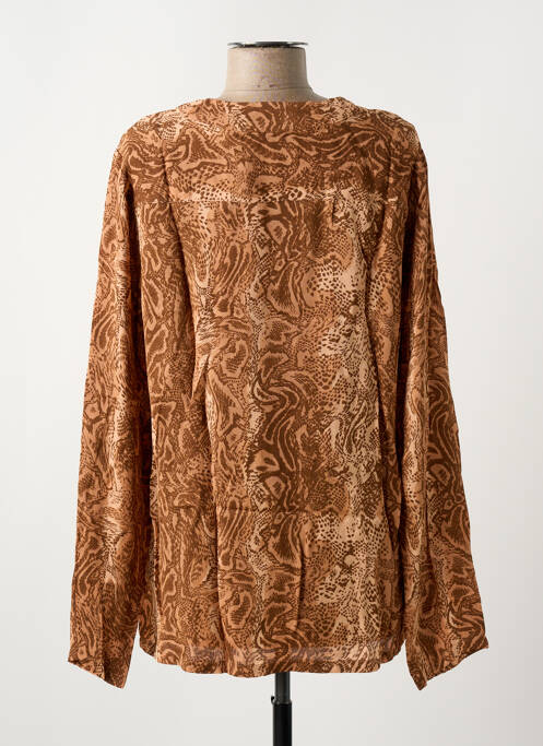 Blouse marron SCOTCH & SODA pour femme