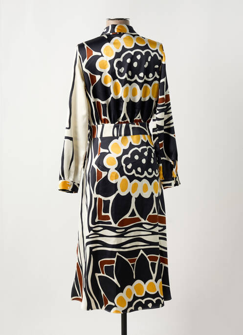 Robe mi-longue noir SALSA pour femme