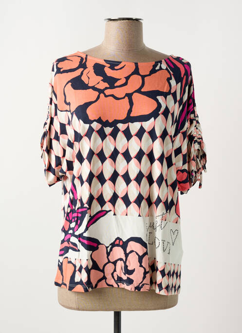 T-shirt orange BETTY BARCLAY pour femme