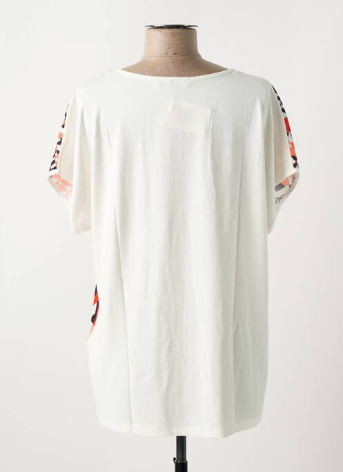 T-shirt orange CHRISTINE LAURE pour femme