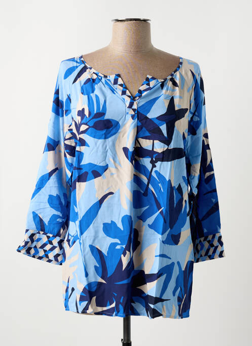 Tunique manches longues bleu BETTY BARCLAY pour femme