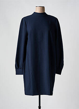 Robe courte manches longues manches longues bleu TOMMY HILFIGER femme