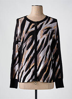 Gilet manches longues stretch noir BETTY BARCLAY femme