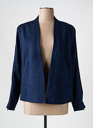 Blazer poches bleu I.CODE (By IKKS) femme