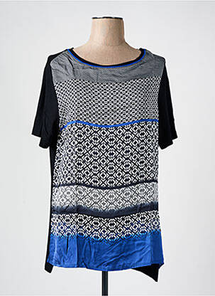 T-shirt imprimé fantaisie manches courtes bleu BETTY BARCLAY femme