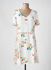 Robe courte blanc I.CODE (By IKKS) pour femme seconde vue