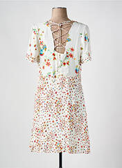 Robe courte blanc I.CODE (By IKKS) pour femme seconde vue