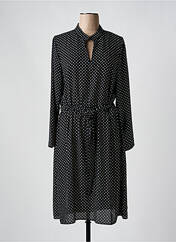Robe mi-longue noir LA FEE MARABOUTEE pour femme seconde vue