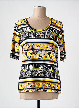 T-shirt jaune BETTY BARCLAY pour femme