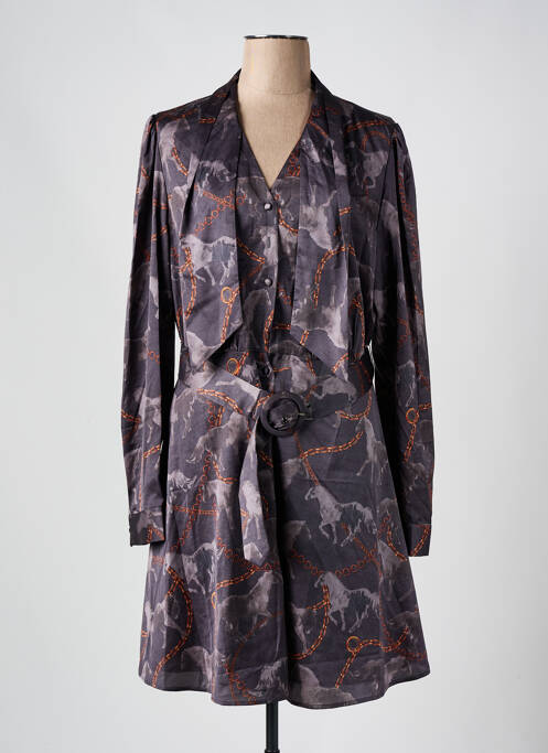 Robe mi-longue gris GUESS pour femme