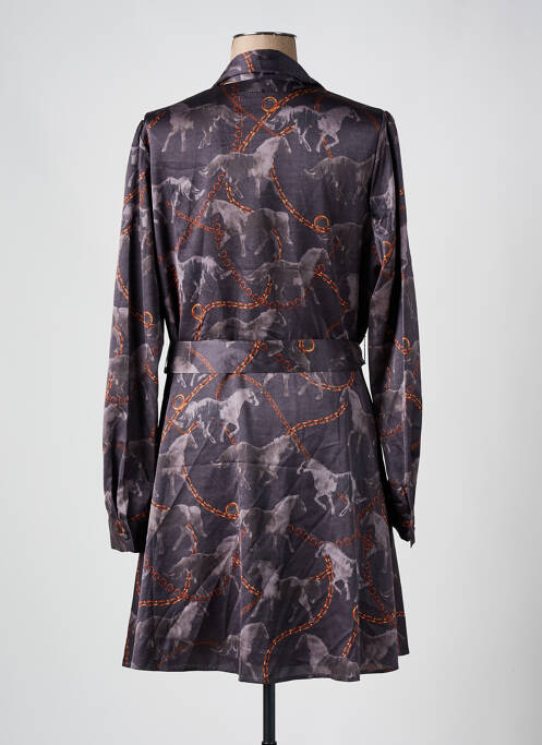 Robe mi-longue gris GUESS pour femme