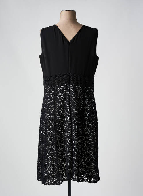 Robe mi-longue noir LA FEE MARABOUTEE pour femme