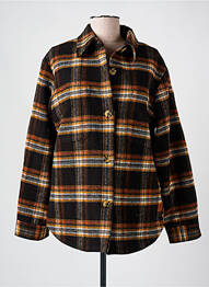 Veste casual coupe droite marron SCOTCH & SODA femme