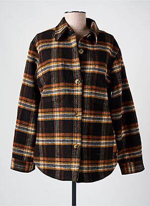 Veste casual coupe droite marron SCOTCH & SODA femme