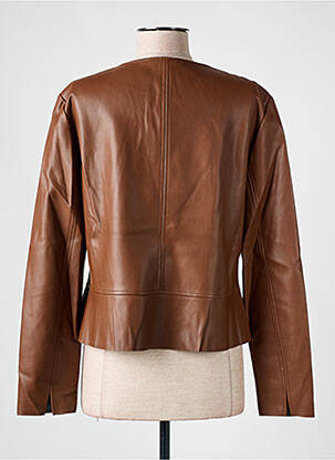 Veste casual col rond marron BETTY BARCLAY femme